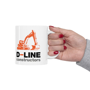 DL Constructors Ceramic Mug 11oz