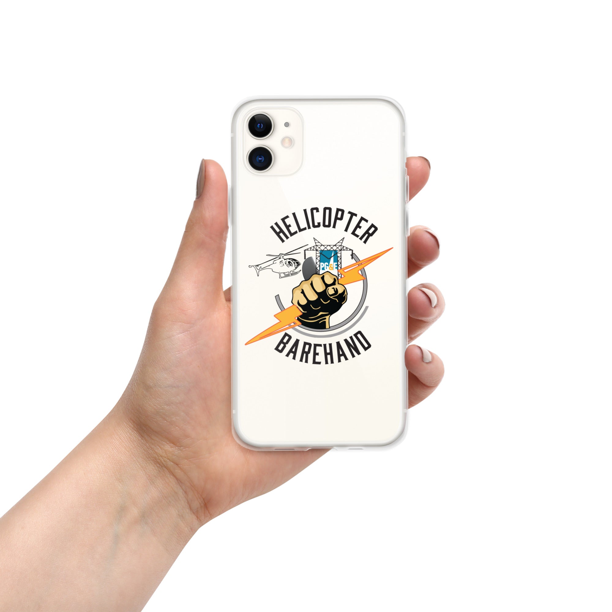 PG&E Barehand iPhone Case