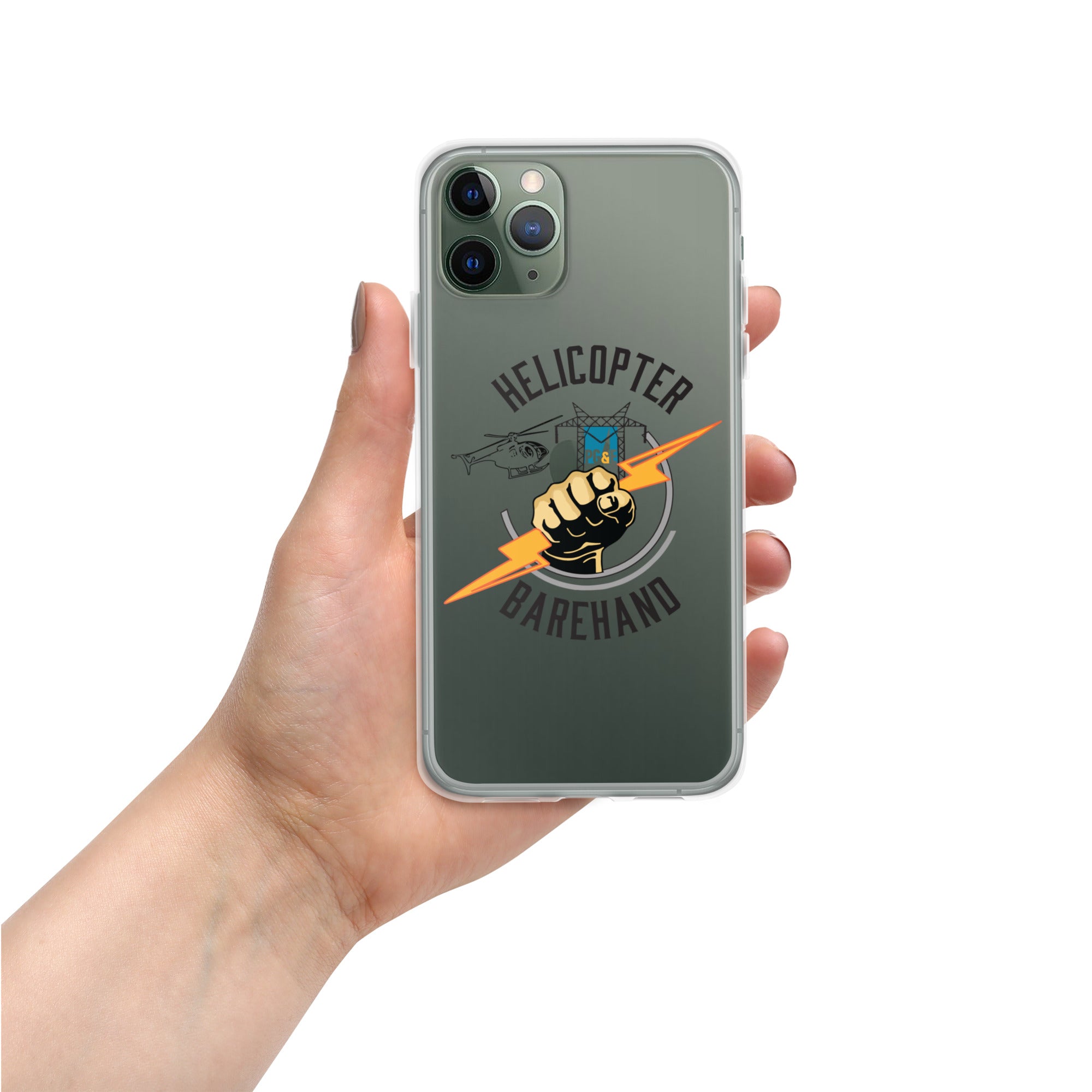 PG&E Barehand iPhone Case