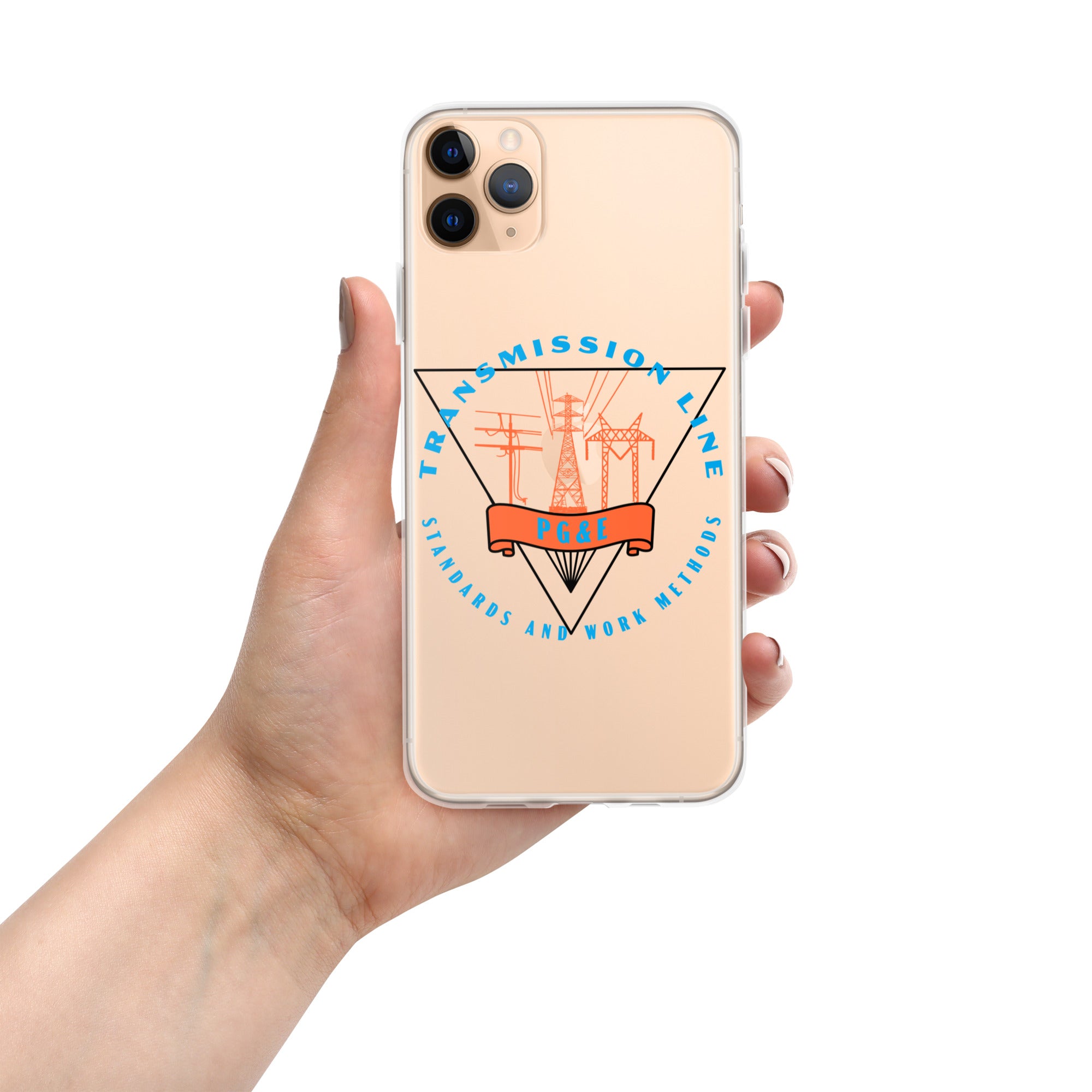 PG&E Transmission line iPhone Case