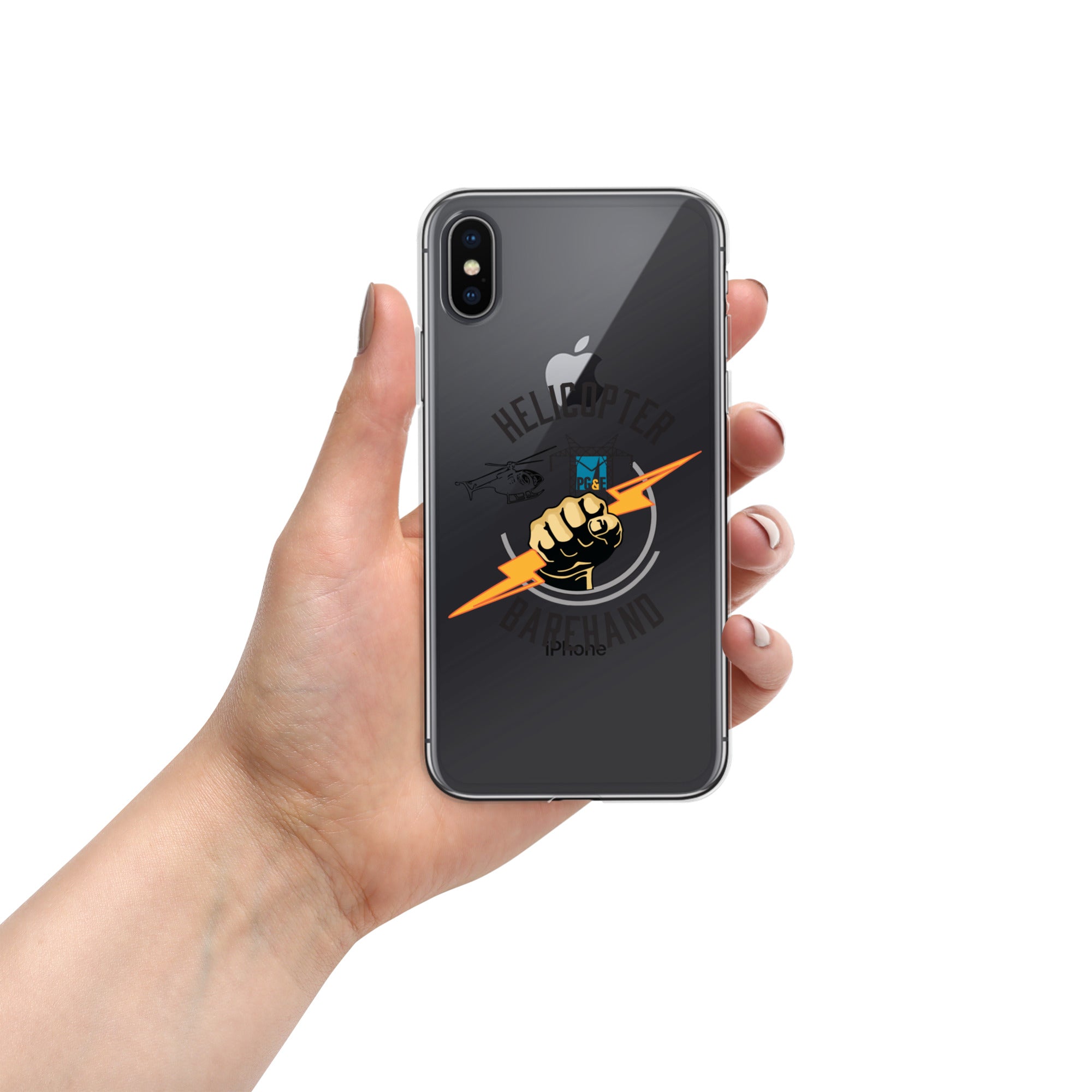 PG&E Barehand iPhone Case